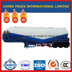 3 Axle Carbon Steel 42m3 45m3 Bulk Cargo Cement Powder Tanker Semi Trailer