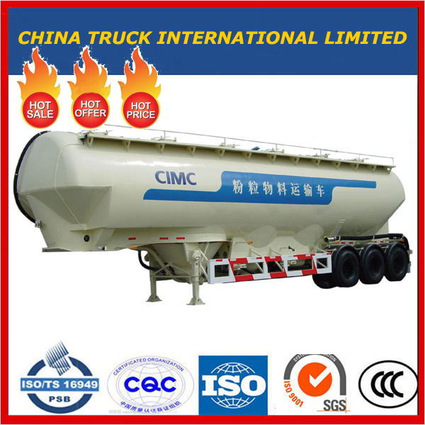 40-60m3 Vertical Bulk Cement Tanker/Tank Semi Truck Trailer 