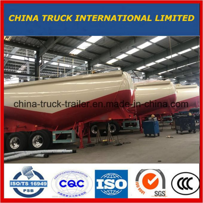 China Factroy Price Bulk Cement Tank Semi Trailer with V-Shape 