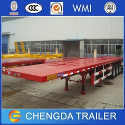 20ft 40ft Container Transporter Flatbed Semitrailer