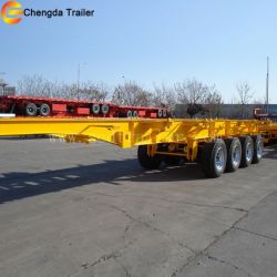 Frame Type Skeletal Semi Trailer Without Platform Plate