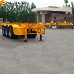 3 Axle Skeletal Container Truck Trailer, Utility Trailer