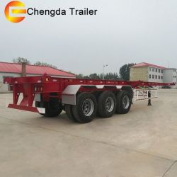 Container Transport Semi Trailer, Chassis Trailer Truck