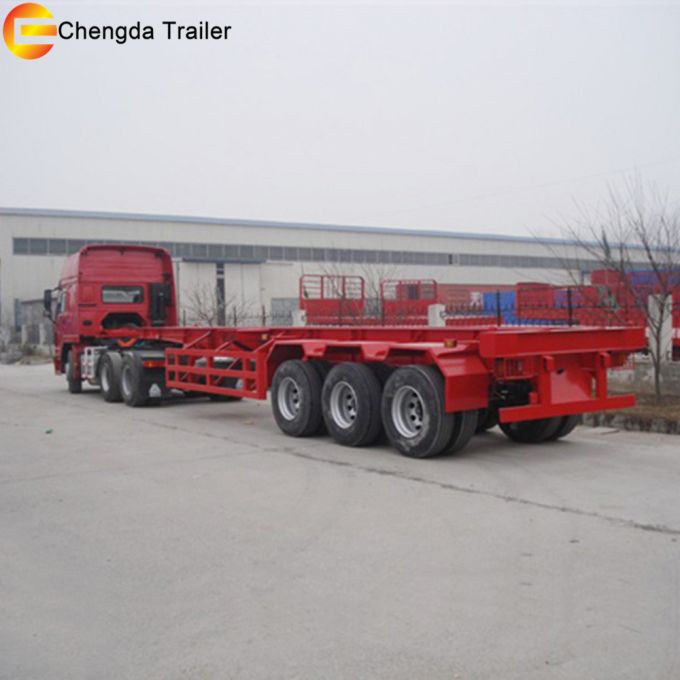 Container Semitrailer, Skeleton Semi Trailer Images 1
