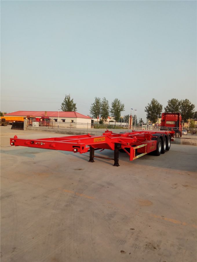 Competitive Skeletal Trailer Prices for Africa and Asia Images 1