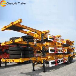 40tons Skeletal Semi Trailer, Container Semitrailer