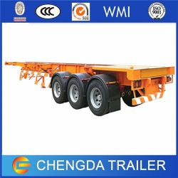 3axle 40ft Chassis Semi Trailer with Container Locks