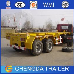 2 Axles Skeleton 40ft Container Chassis For Sale