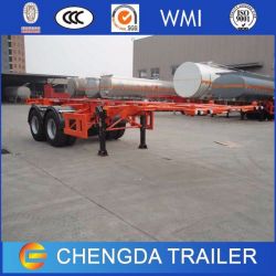 2 Axle 20ft Skeleton Container Semi Trailer for 20ft Container