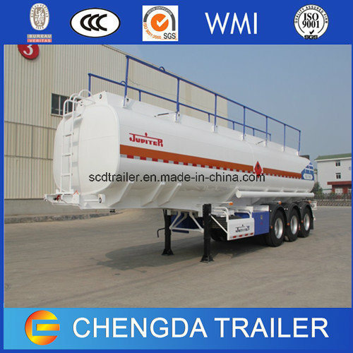 3 Axles 45000 Liters Fuel Oil Tanker Truck Trailers Images 1