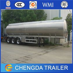 2017 40000L 45000L Aluminium Alloy Petrol Tanker Semi Trailer