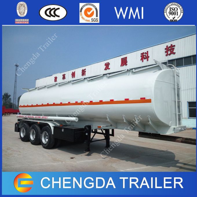 3 Axles Diesel Fuel Gasoline Petrolum Tanker 42000L 45000L Oil Tanker Trailers Dimensions Images 1