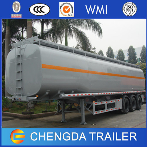 50cbm 3 Axles Bitumen Tank Semi Trailer 