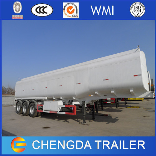 60m3 Axles 4 Compartments Fuel Tanker Trailer Images 1
