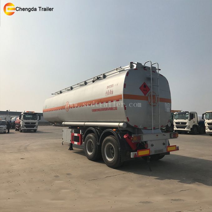 3 Axles Stainless Steel Tanker Trailer Images 1