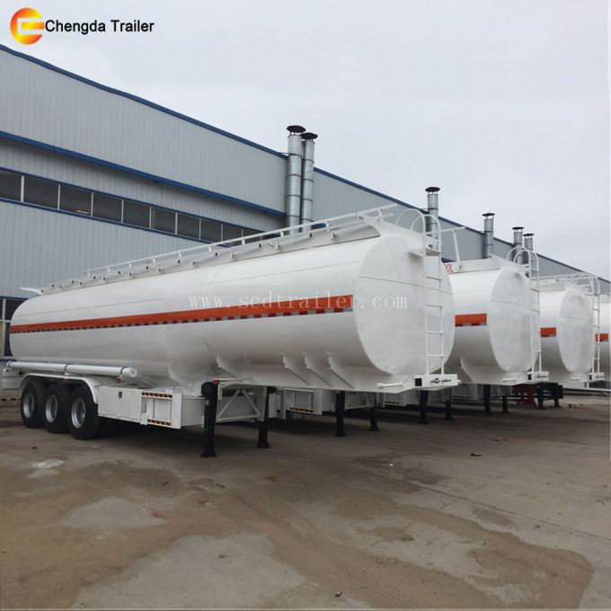 3 Axles Fuel Tank Semi Trailer Images 1