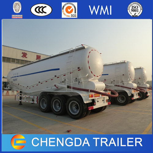 50ton 40cbm Bulk Feed Trailer Cement Bulker Tanker Trailer 