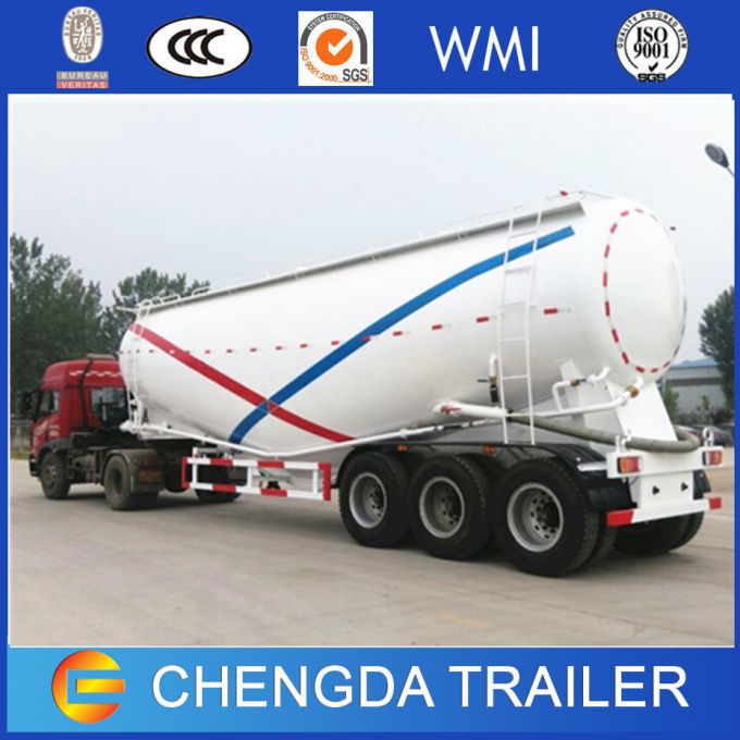 65cbm 70ton Cement Bulker Semi Trailer for Sale in Dubai Images 1