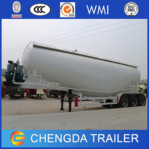 2015 Chengda Trailer Tri-Axle 50t Cement Bulker Tanker Trailer with Discount 