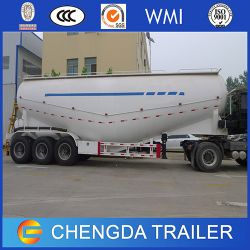 China Made Cheap New Used 3 Axles 50ton Banana Bulk Cement Tanker Trailer for Sale