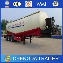 3 Axle 50cbm Bulk Cement Transportation Used Cement Bullet for Sale