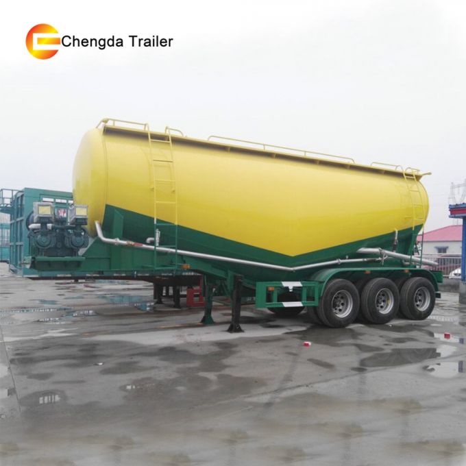 Dry Bulk Cement Silo Trailer, Bulker Cement Tank Semi Trailer Images 1