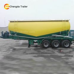 3 Axles Bulk Cement Bulker Silo Tanker Price