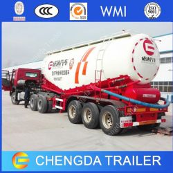 Heavy 3axle 30cbm Bulk Cement Semi Truck Trailer to Kenya