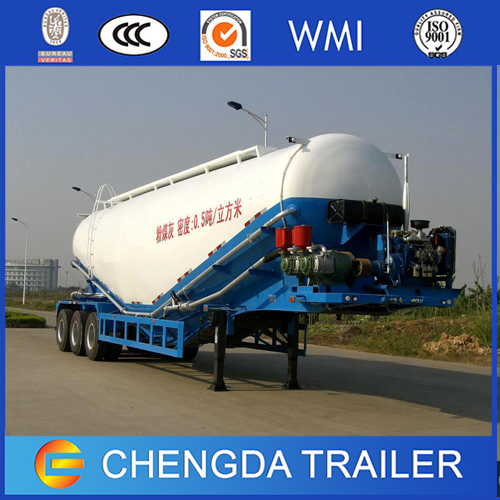 Brand New Tri Axle Bulk Powder Cement Tanker Semi Trailer Images 1