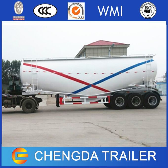 3axles 70ton 60m3 Cement Bulker Tanker Truck Trailer in UAE Dubai Images 1