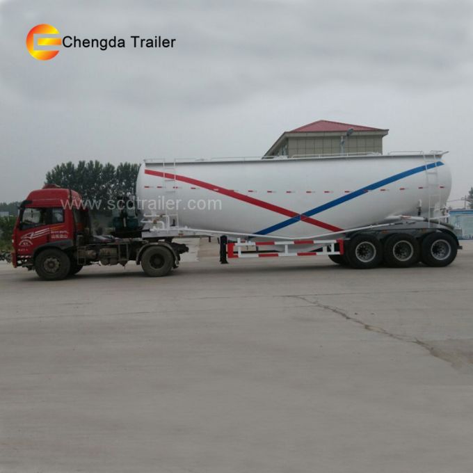 Kenya 28ton 30ton 30cbm Cement Bulk Trailer 