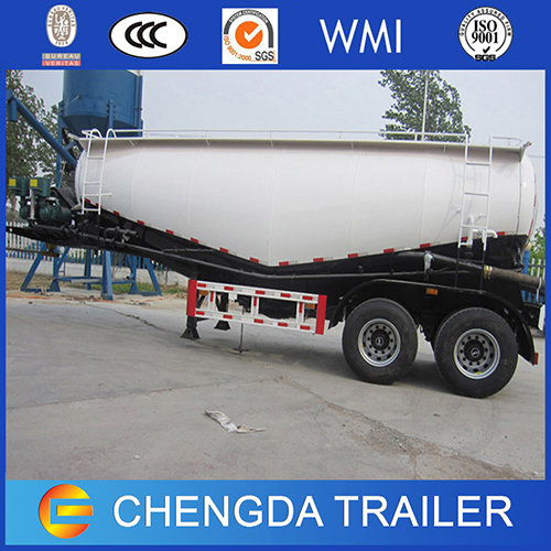 2 Axle Air Compressor Bulker Cement Tank Semi Trailer Images 1