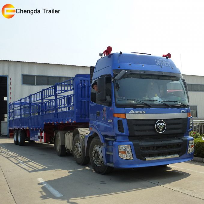 Popular Fence Cargo Semi Trailer Images 1