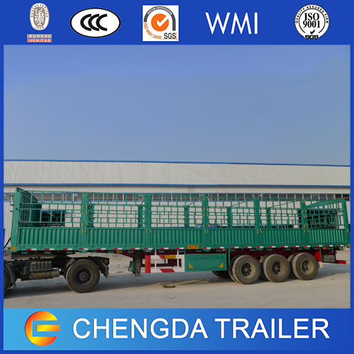 3 Axles Side Wall Cargo Trailer Manufacturers for Sale Images 1