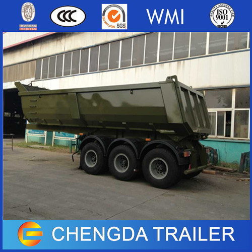 U Type Tipper Semi Trailer with Fuwa BPW 