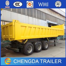 60ton 3axles Dump Trailer for Sand Tipping