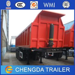 60ton 3axle Hydraulic Dump Truck Trailer for Sale