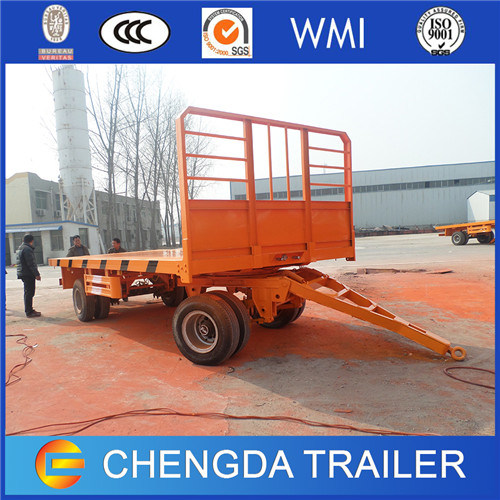 2 Axle 30ton Full Trailer with BPW Axle Images 1