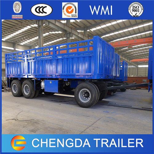 30t-50ton Full Trailer 3 Axles 40 Ton Full Semi Trailer 