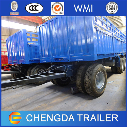 30ton Turntable Full Trailer with Strong Hook 