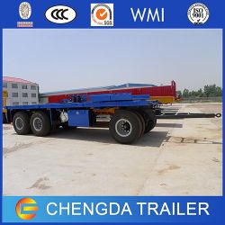 3 Axle Pulling Full Cargo Trailer with Tractor Hook