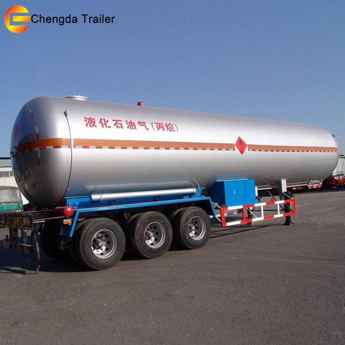 Manufacturer Acid Storage Tanker LNG LPG Tank Trailer 