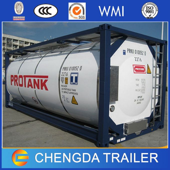 20FT 40FT LPG Gas Storage Tank Container ISO Tanker for Sale 