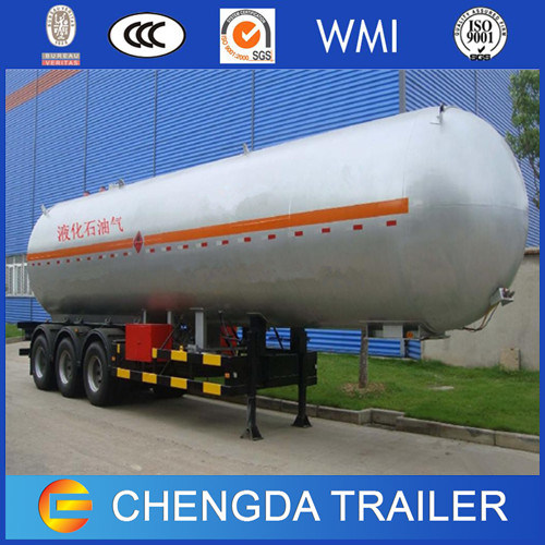 25tons 59600liters LPG Tank Tanker Semi Trailer for Sale 