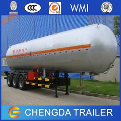 25tons 59600liters LPG Tank Tanker Semi Trailer for Sale