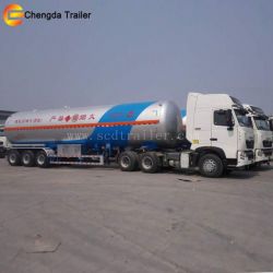 60cbm 3 Axles LPG Storage Tanker Tank Semi Trailer