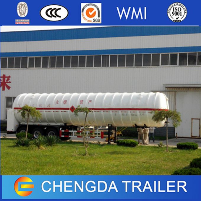 China Factory LNG Tanker Semi Trailer for Kenya Sale 