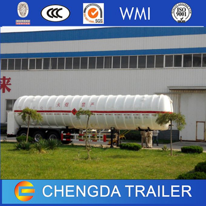 China Factory LNG Tanker Semi Trailer for Kenya Sale Images 1