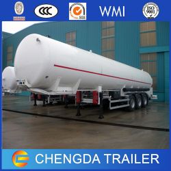 40000 Liter Semi Trailer LNG Bulk Tank for Africa