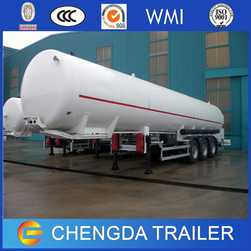 3axle LNG Tank Semi Trailer, LNG Tank Truck Trailer 